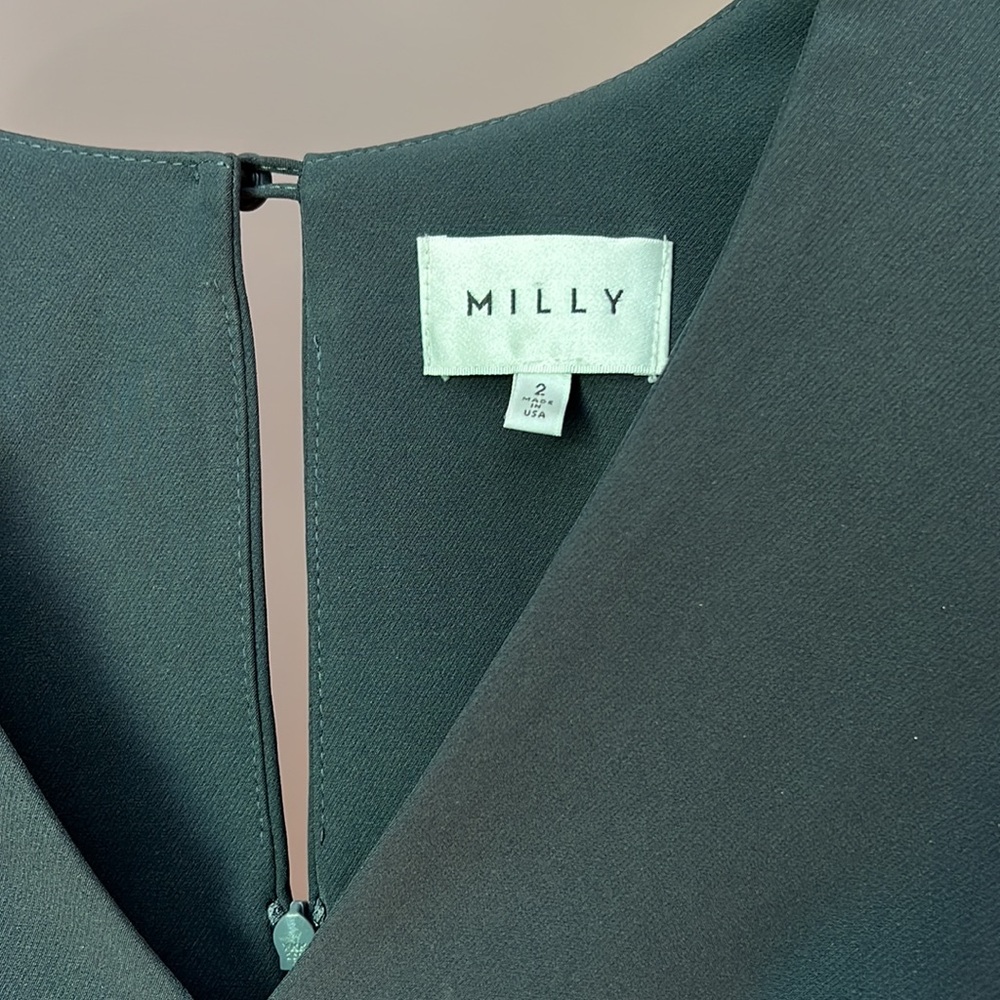 Grey Ruffle Milly Dress - Picture 3 of 5